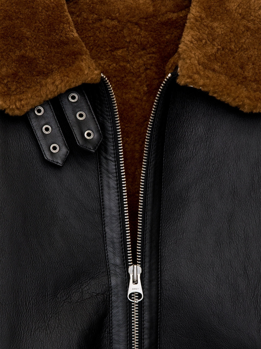Shearling Leather Jacket