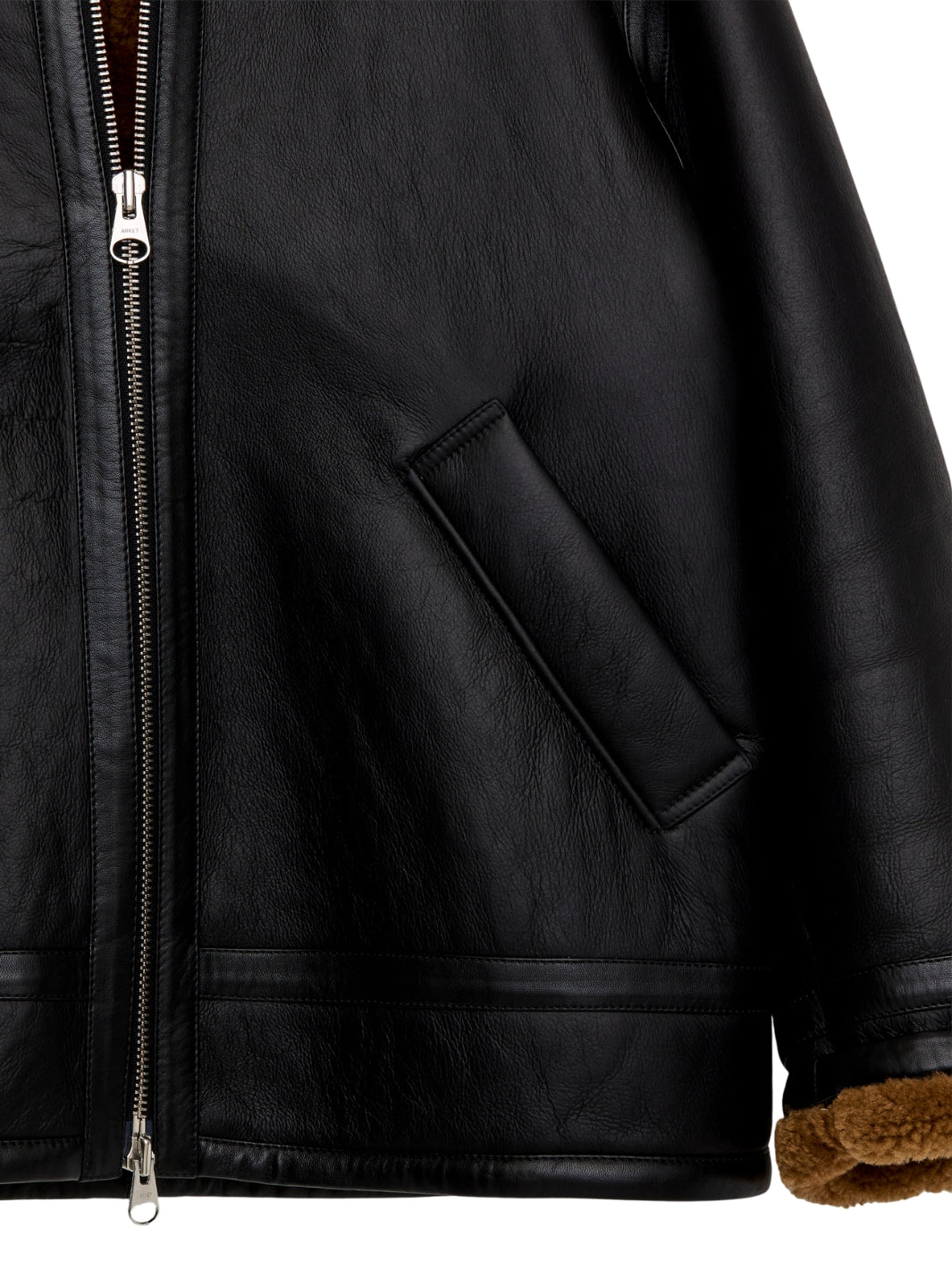 Shearling Leather Jacket