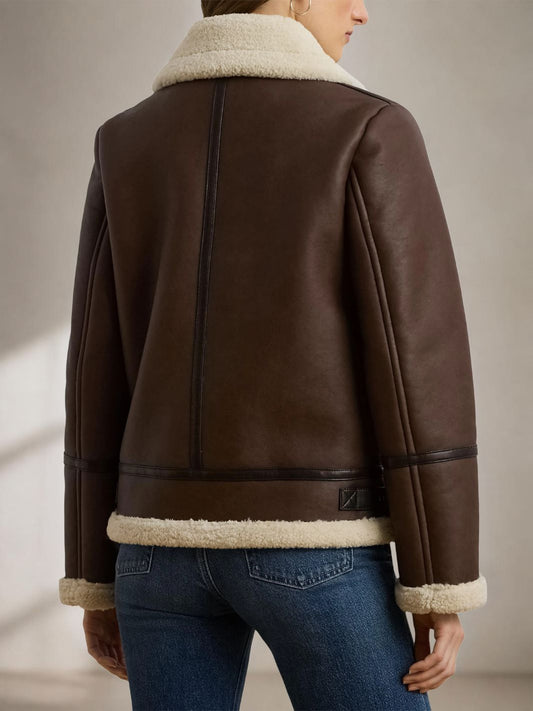 Shearling Leather Jacket