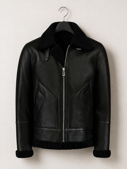 Shearling Leather Jacket