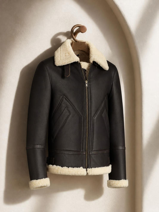 Shearling Leather Jacket