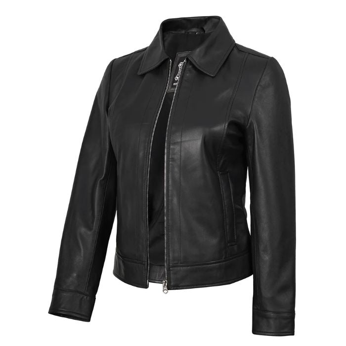 Damenjacke im Harrington-Stil