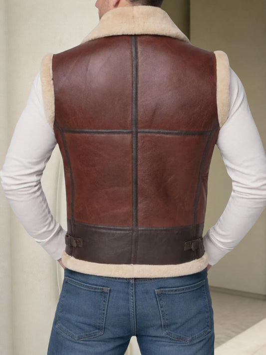Shearling Leather Vest
