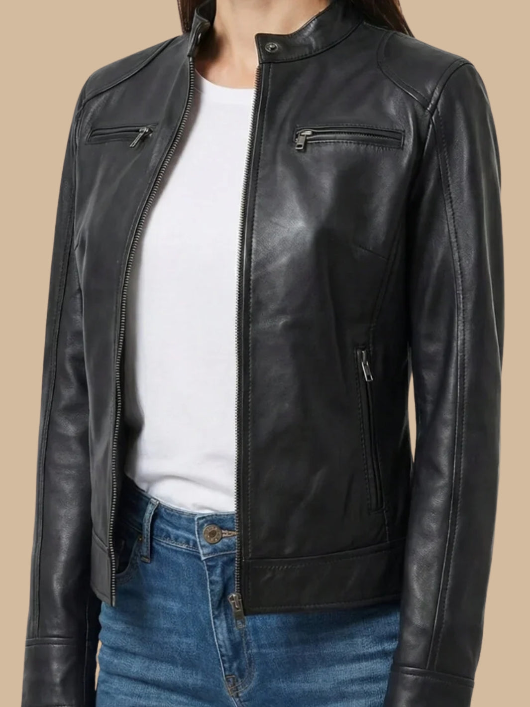 Biker Leather Jackeet