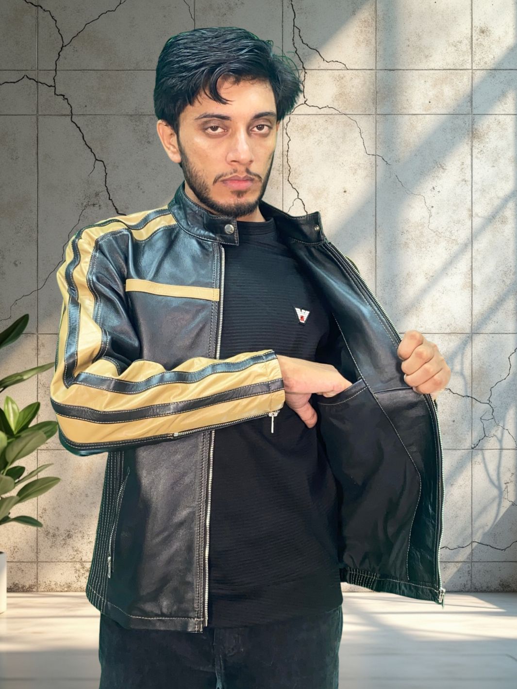 Cafe Racer Bomber Jacket