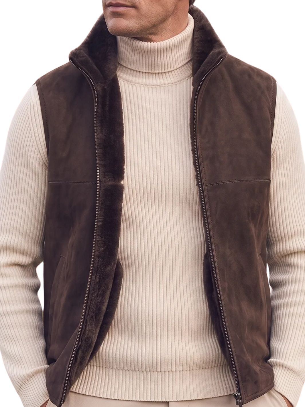 Shearling Vest
