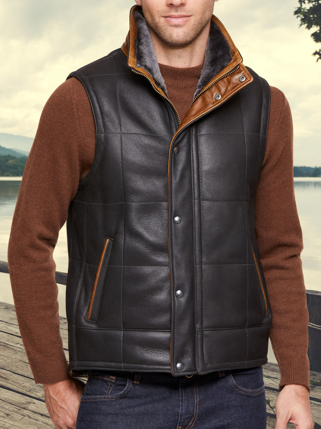 Go Forth Shearling Vest