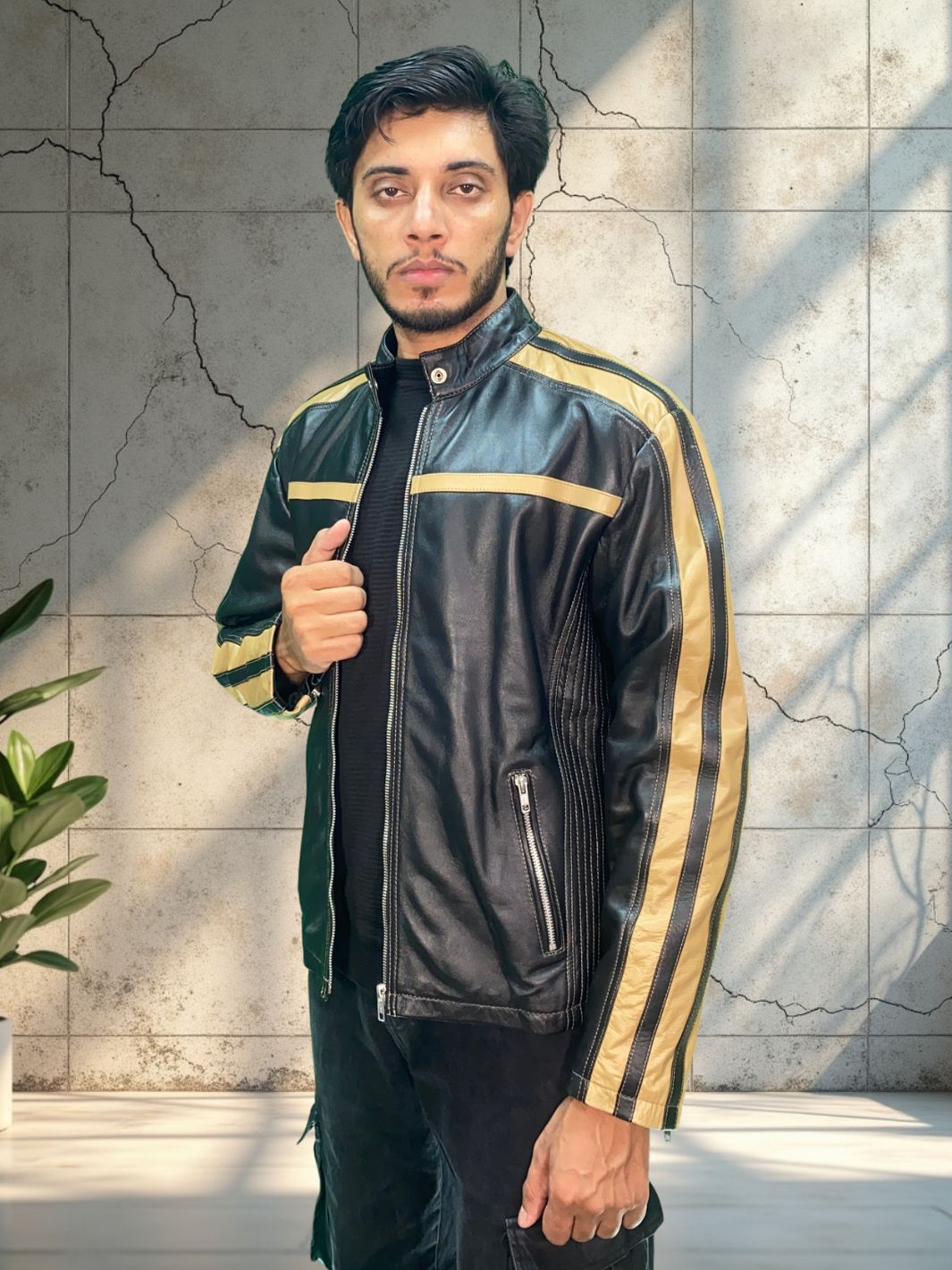 Cafe Racer Bomber Jacket