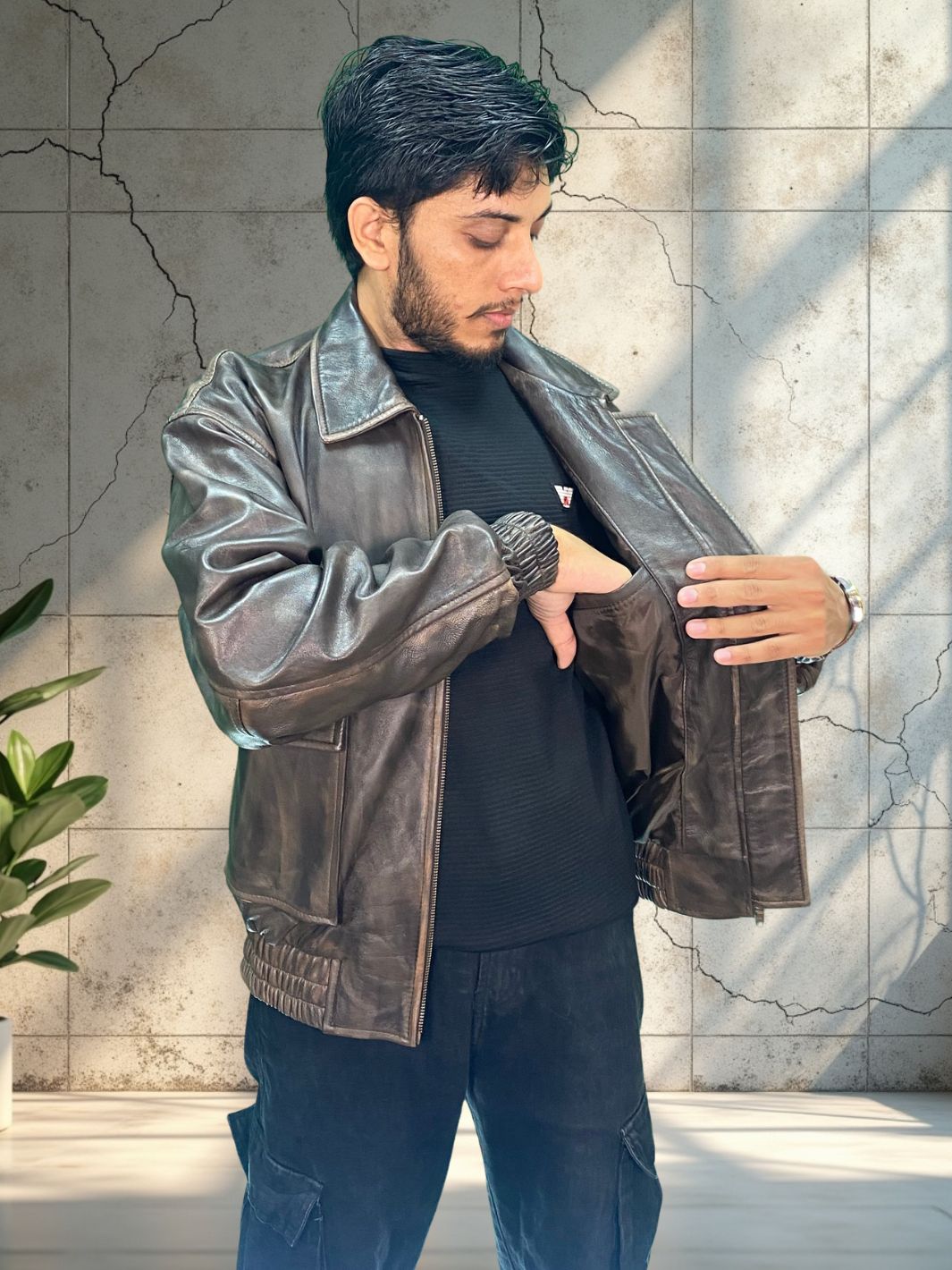 Piston Leather Jacket