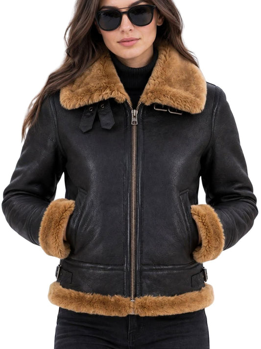 Shearling Aviator Jacket