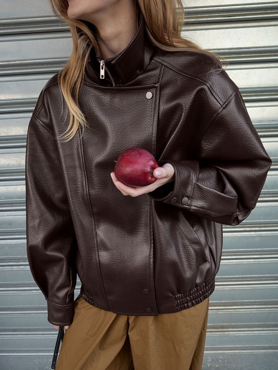 Stehkragenjacke
