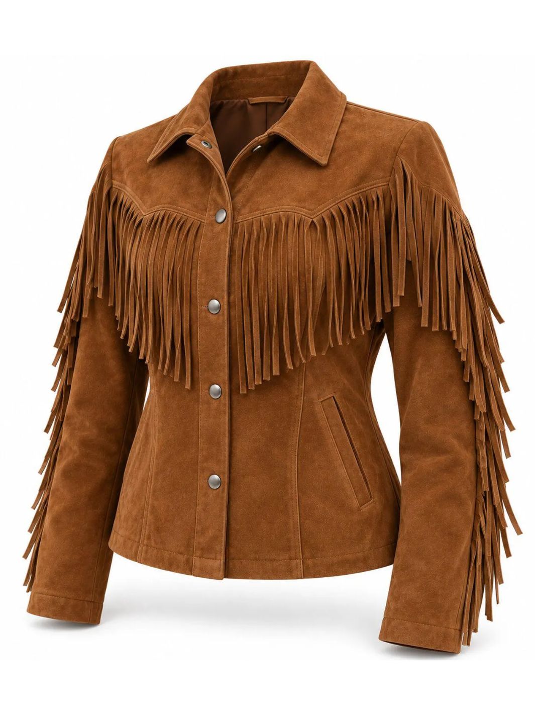 Fringe Suede Leather Jacket