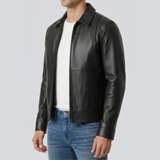 Reeves Herren Lammlederjacke